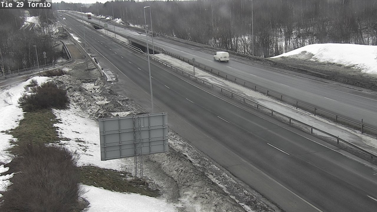Weather Camera Image Road 29 Tornio, Tornio, Lappi