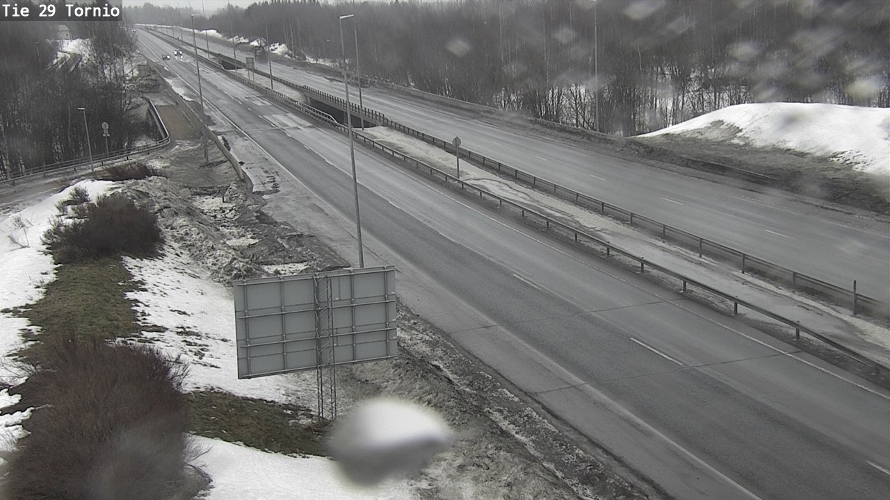 Weather Camera Image Road 29 Tornio, Tornio, Lappi