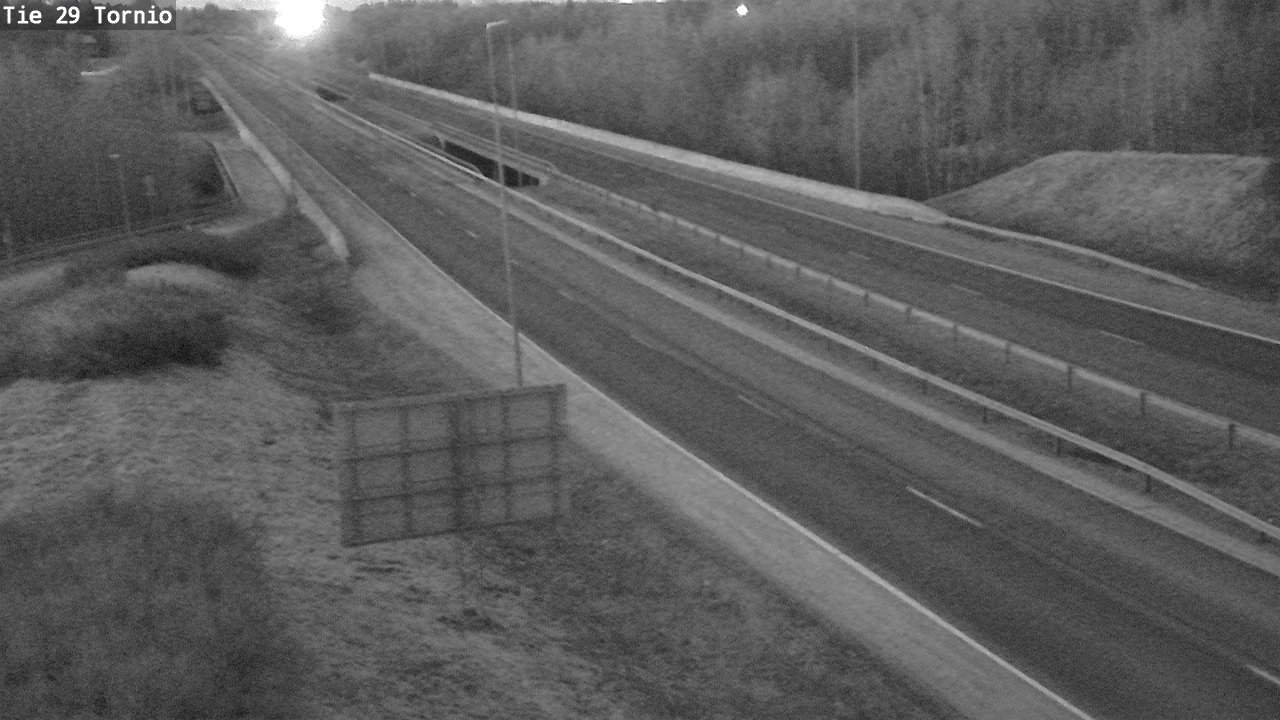 Weather Camera Image Road 29 Tornio, Tornio, Lappi