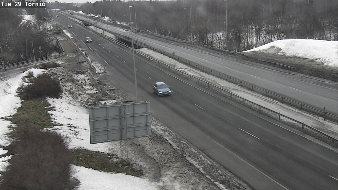 Weather Camera Image Road 29 Tornio, Tornio, Lappi