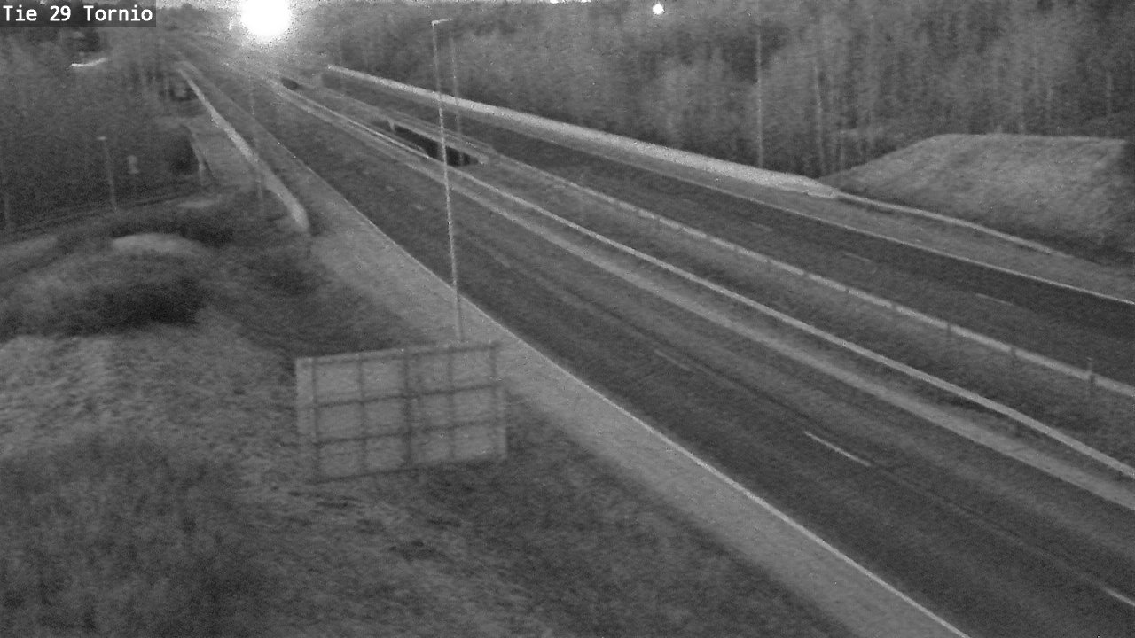 Weather Camera Image Road 29 Tornio, Tornio, Lappi