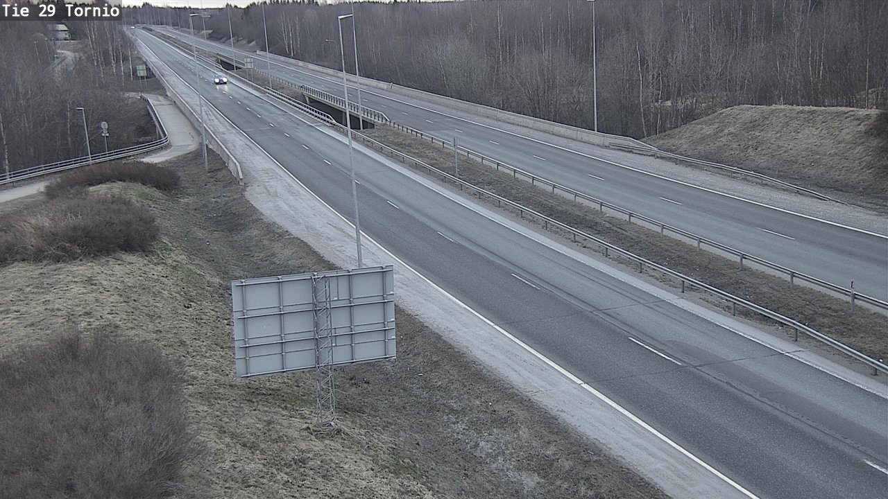 Weather Camera Image Road 29 Tornio, Tornio, Lappi