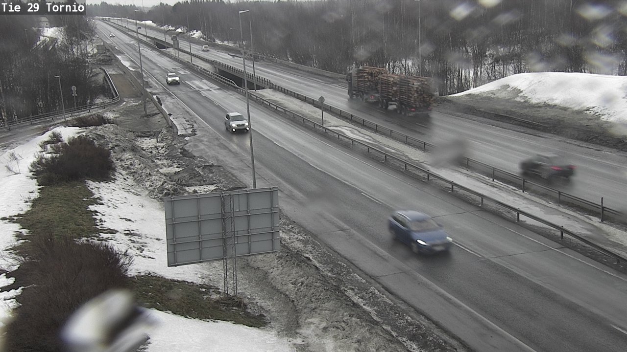 Weather Camera Image Road 29 Tornio, Tornio, Lappi