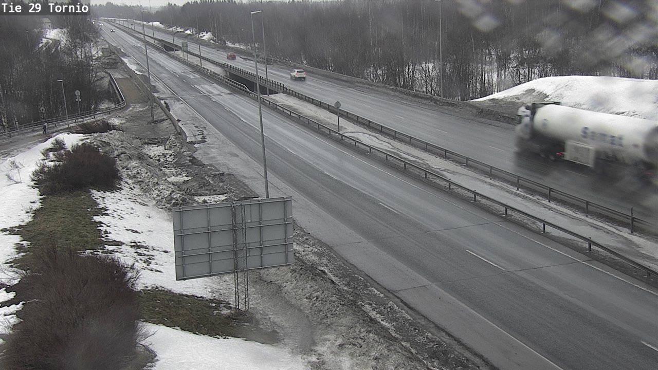 Weather Camera Image Road 29 Tornio, Tornio, Lappi