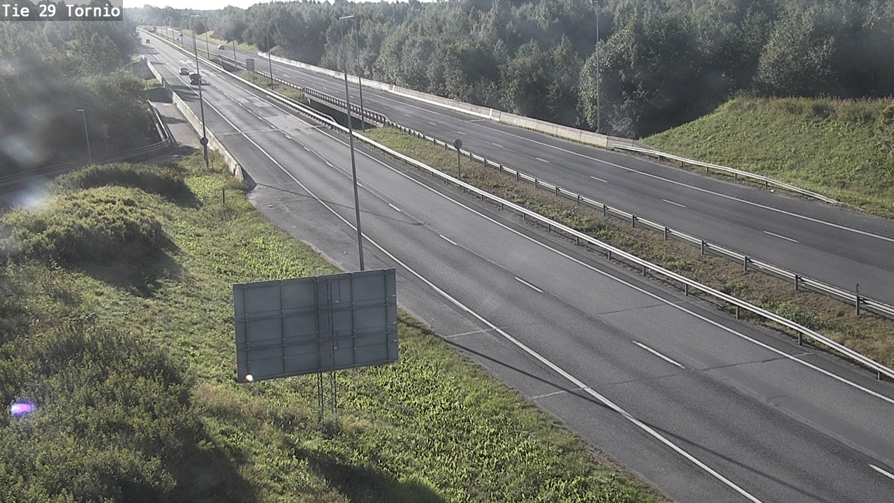 Weather Camera Image Road 29 Tornio, Tornio, Lappi
