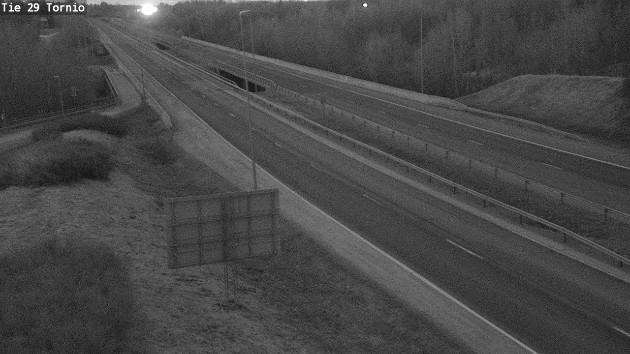Weather Camera Image Road 29 Tornio, Tornio, Lappi