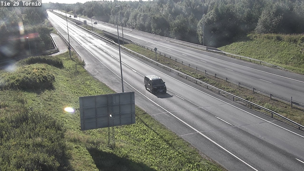 Weather Camera Image Road 29 Tornio, Tornio, Lappi