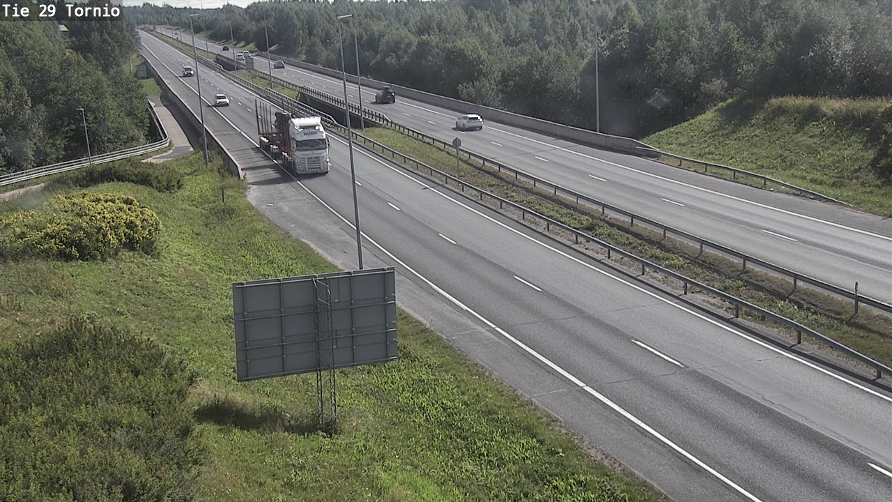 Weather Camera Image Road 29 Tornio, Tornio, Lappi