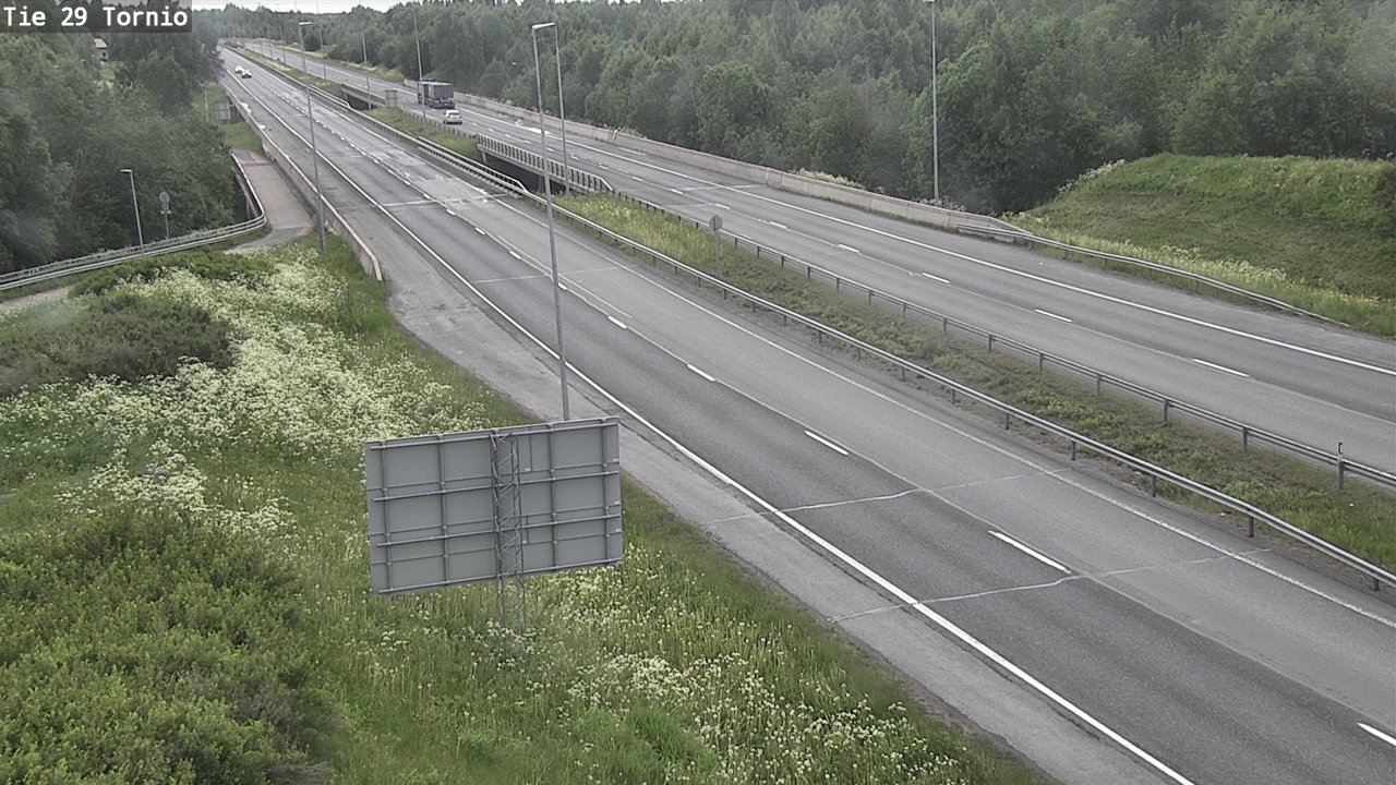 Weather Camera Image Road 29 Tornio, Tornio, Lappi