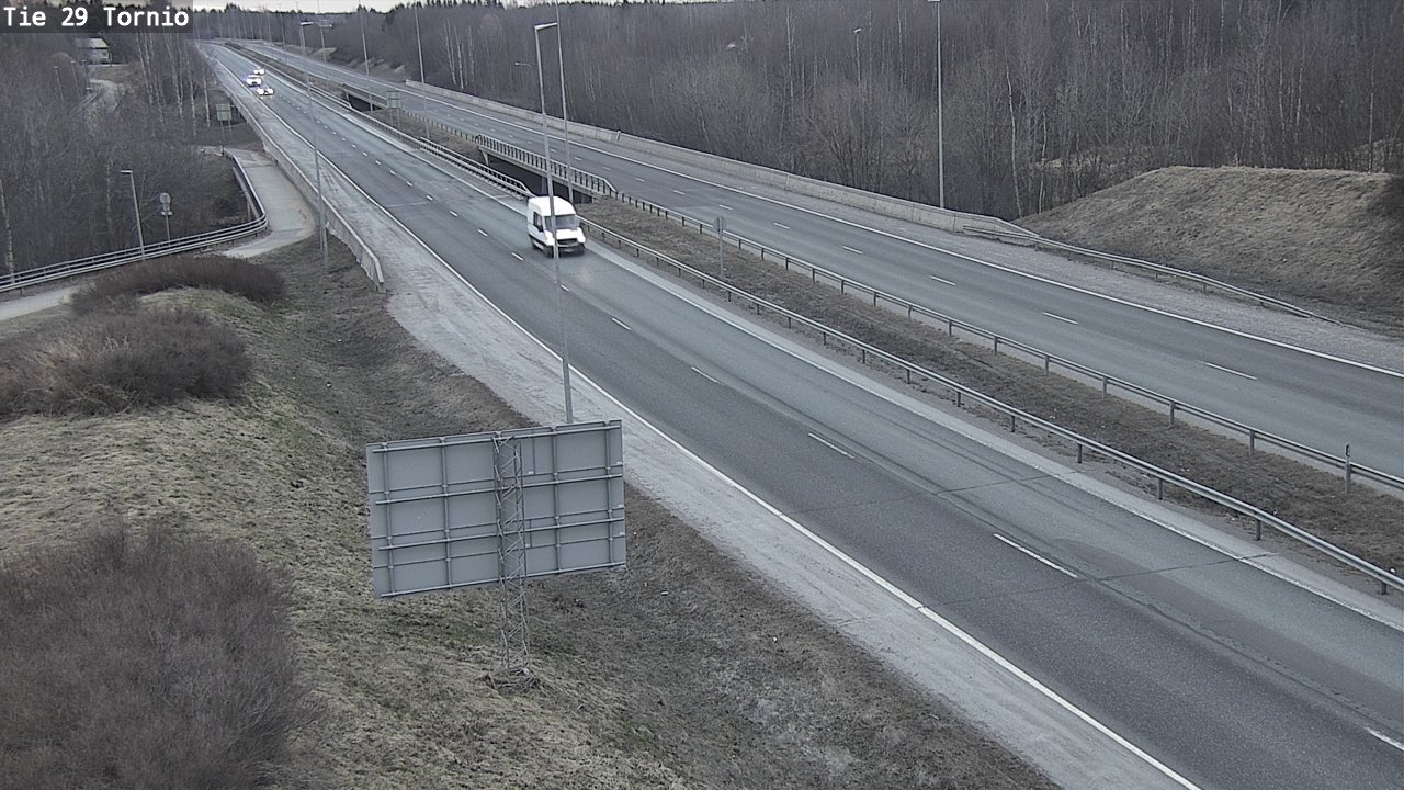 Weather Camera Image Road 29 Tornio, Tornio, Lappi