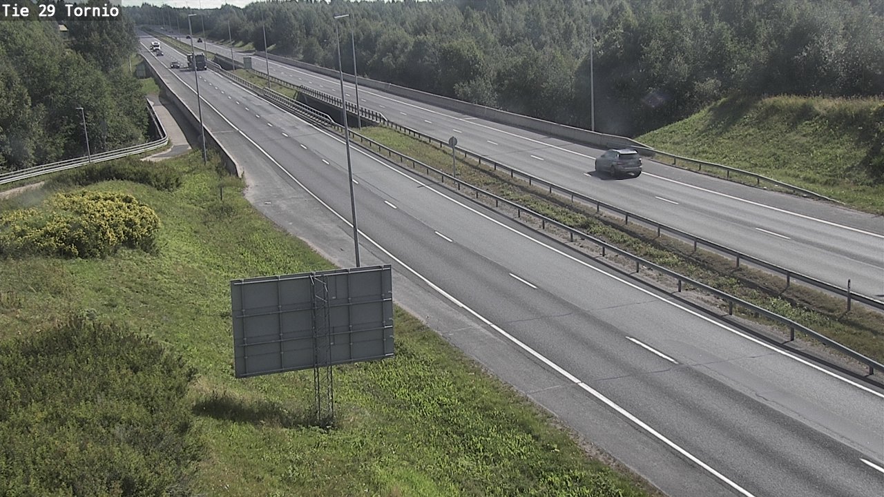 Weather Camera Image Road 29 Tornio, Tornio, Lappi