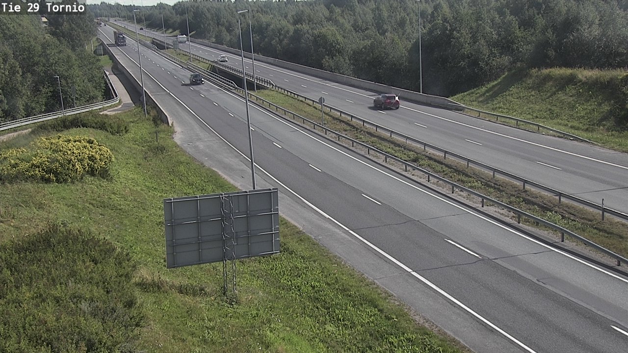Weather Camera Image Road 29 Tornio, Tornio, Lappi