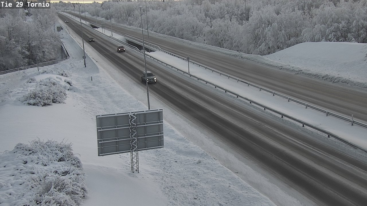 Weather Camera Image Road 29 Tornio, Tornio, Lappi