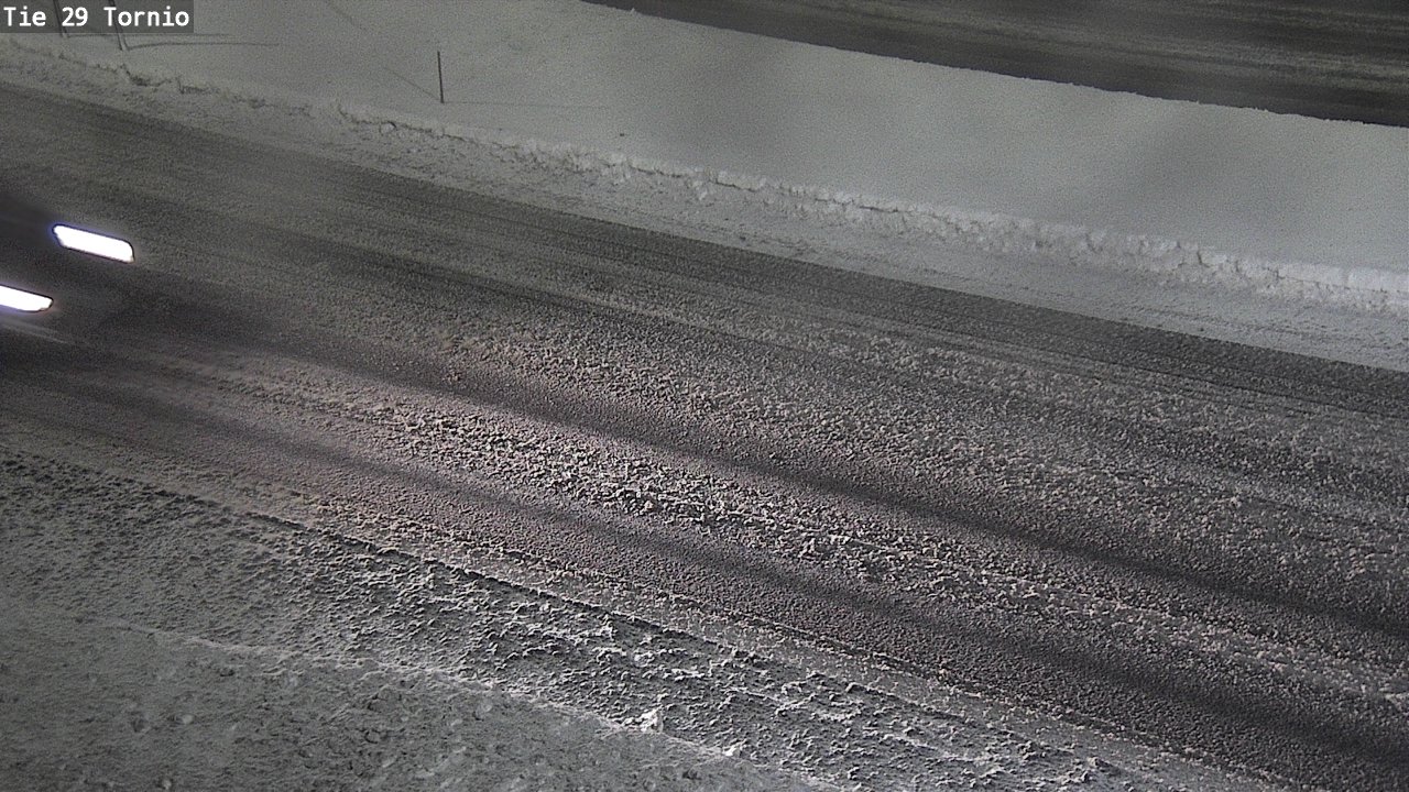 Weather Camera Image Road 29 Tornio, Tornio, Lappi