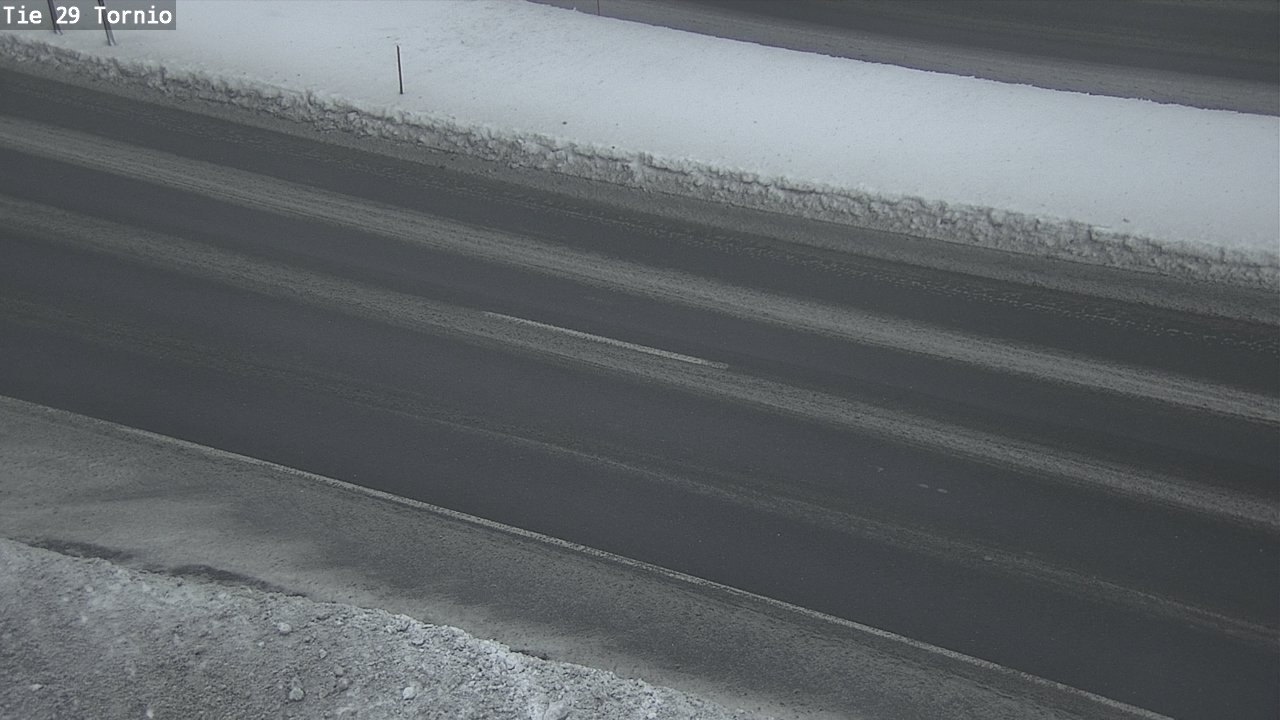 Weather Camera Image Väg 29 Torneå, Tornio, Lappi