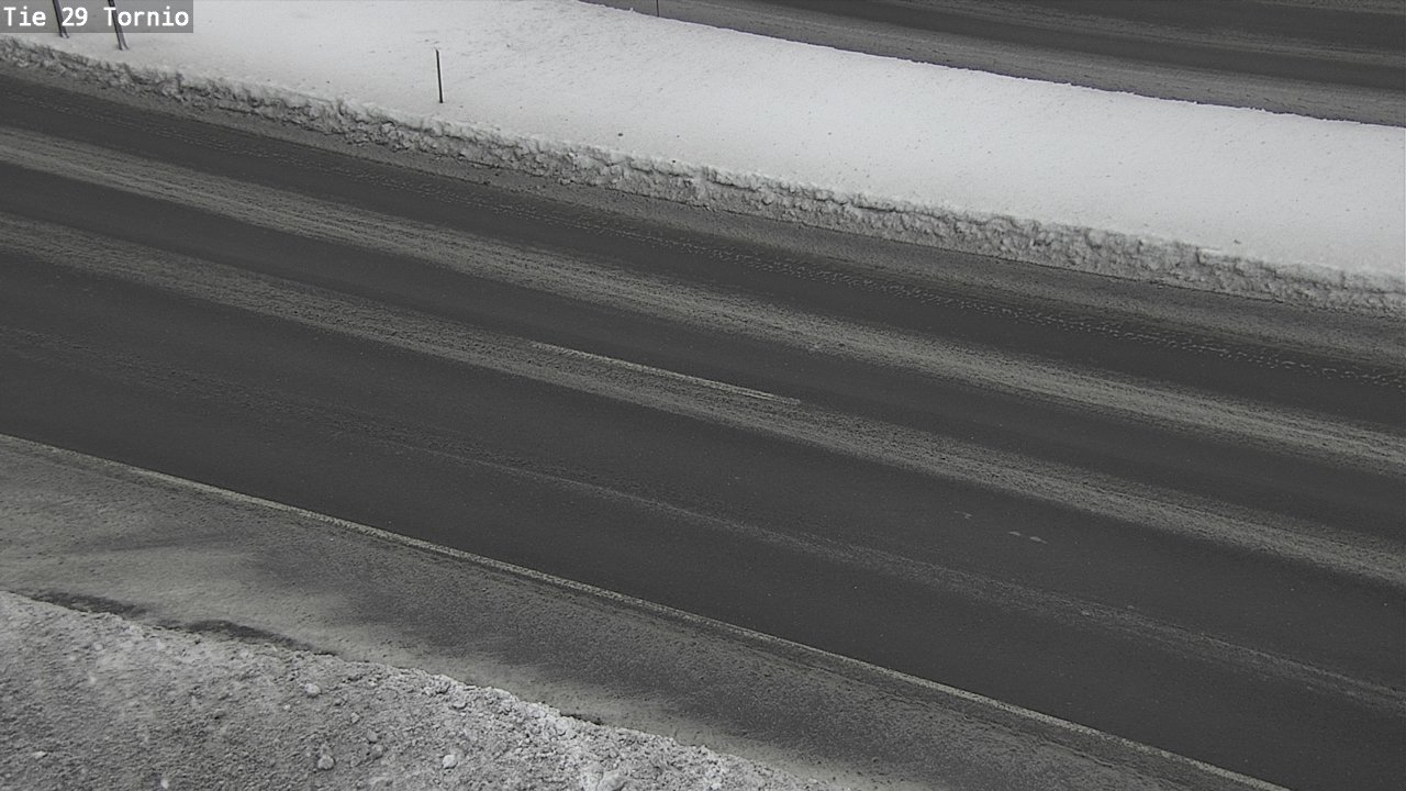 Weather Camera Image Väg 29 Torneå, Tornio, Lappi