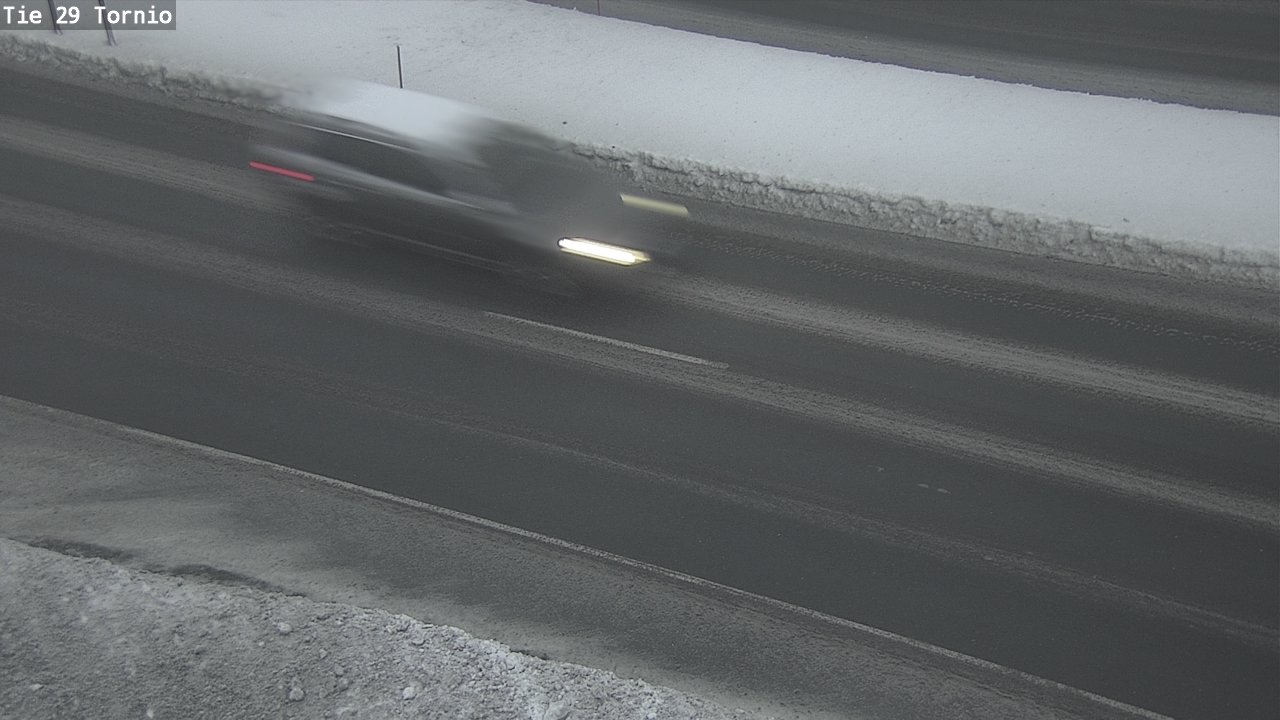 Weather Camera Image Väg 29 Torneå, Tornio, Lappi