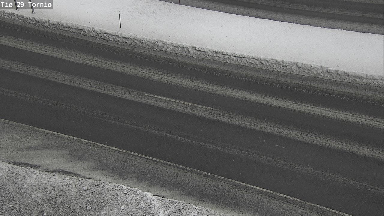 Weather Camera Image Väg 29 Torneå, Tornio, Lappi