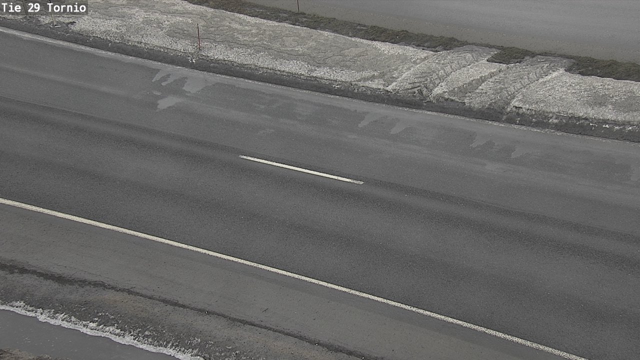 Weather Camera Image Väg 29 Torneå, Tornio, Lappi