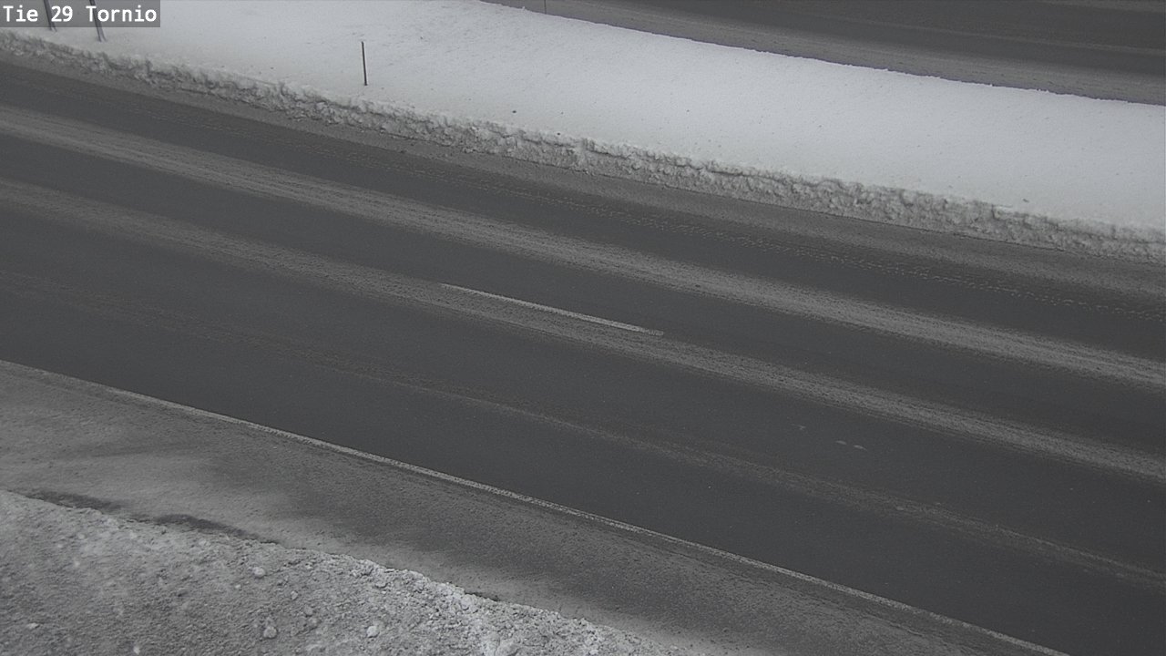 Weather Camera Image Väg 29 Torneå, Tornio, Lappi