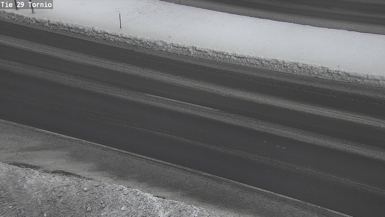 Weather Camera Image Väg 29 Torneå, Tornio, Lappi