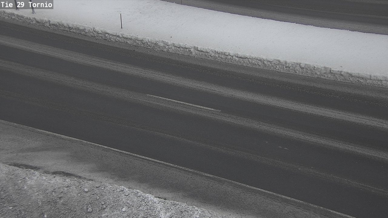 Weather Camera Image Väg 29 Torneå, Tornio, Lappi