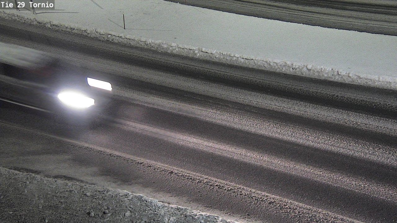 Weather Camera Image Road 29 Tornio, Tornio, Lappi