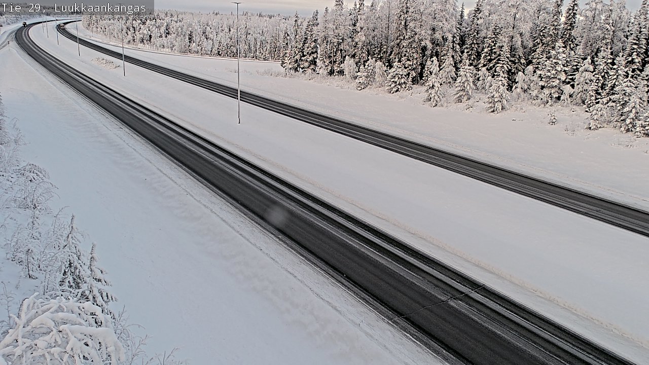 Weather Camera Image Road 29 Tornio Luukkaankangas, Tornio, Lappi