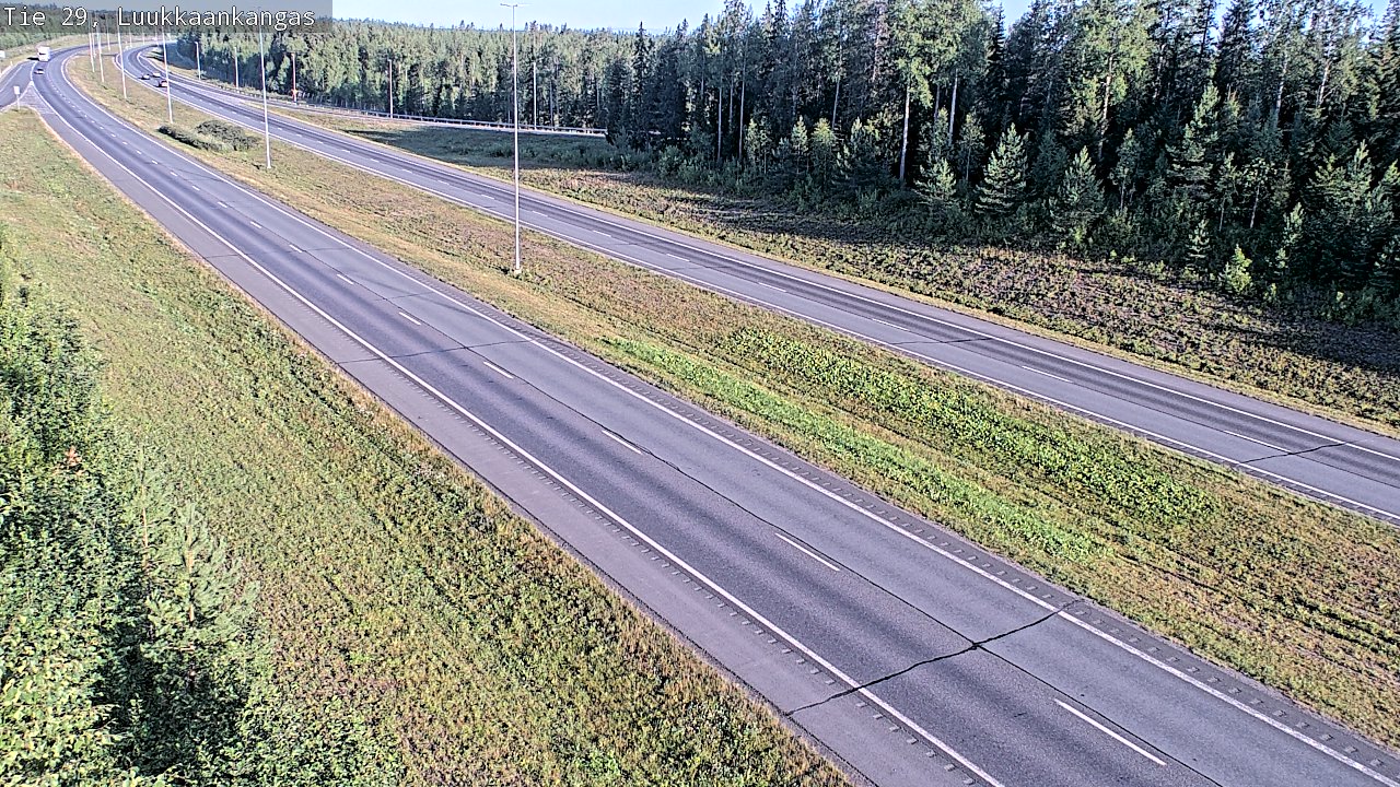 Weather Camera Image Road 29 Tornio Luukkaankangas, Tornio, Lappi
