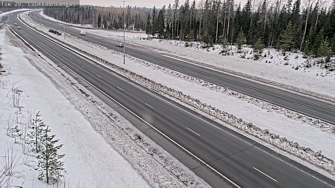 Weather Camera Image Road 29 Tornio Luukkaankangas, Tornio, Lappi