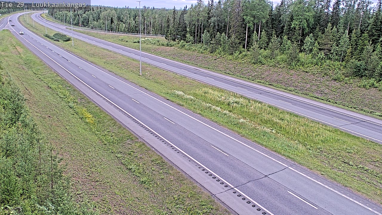 Weather Camera Image Road 29 Tornio Luukkaankangas, Tornio, Lappi