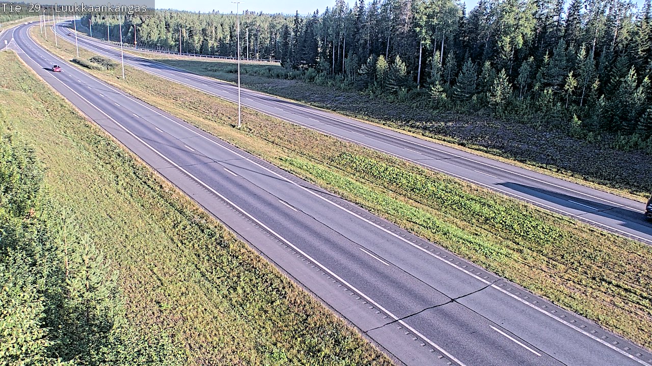Weather Camera Image Road 29 Tornio Luukkaankangas, Tornio, Lappi