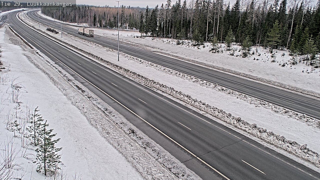 Weather Camera Image Road 29 Tornio Luukkaankangas, Tornio, Lappi