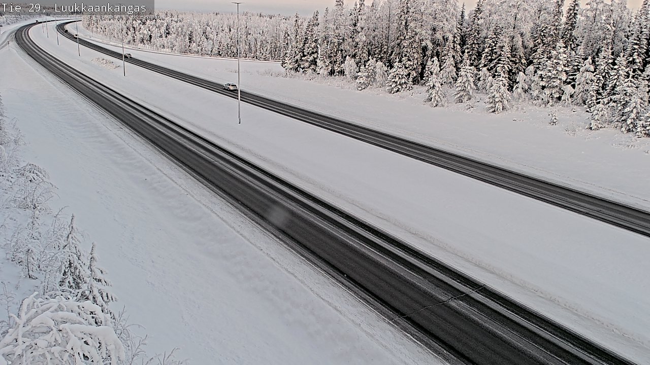 Weather Camera Image Road 29 Tornio Luukkaankangas, Tornio, Lappi