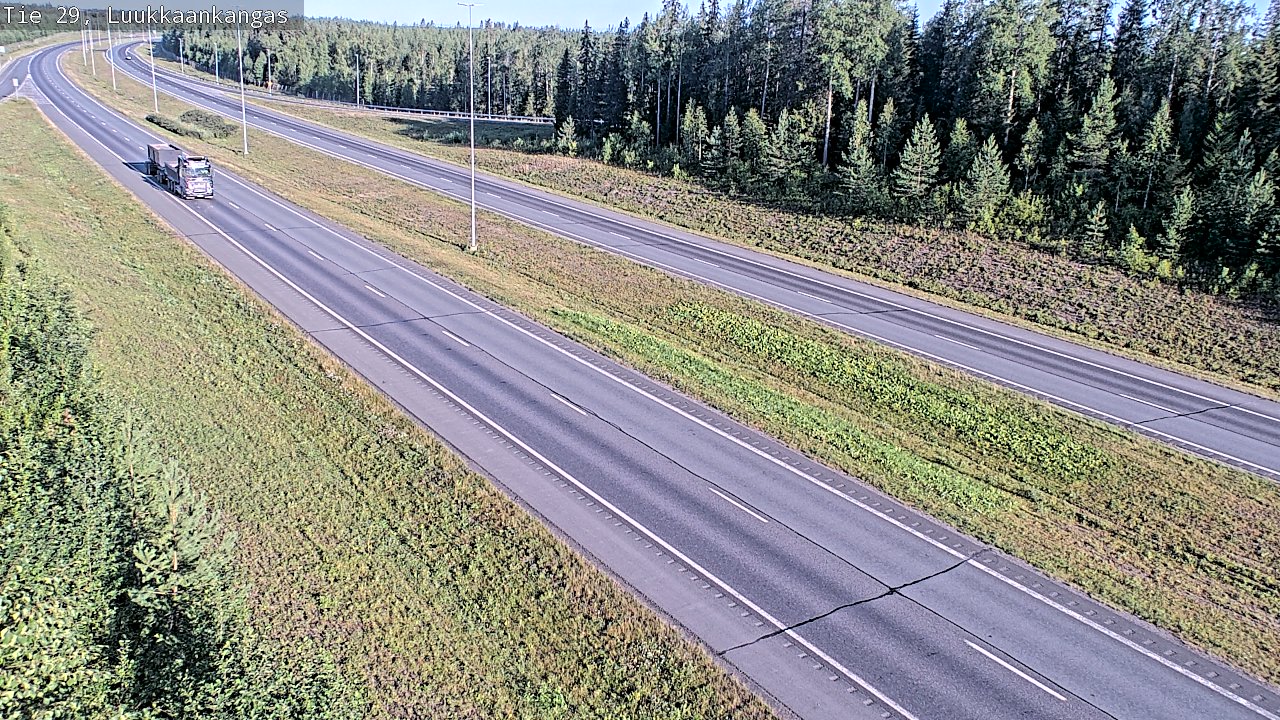 Weather Camera Image Road 29 Tornio Luukkaankangas, Tornio, Lappi