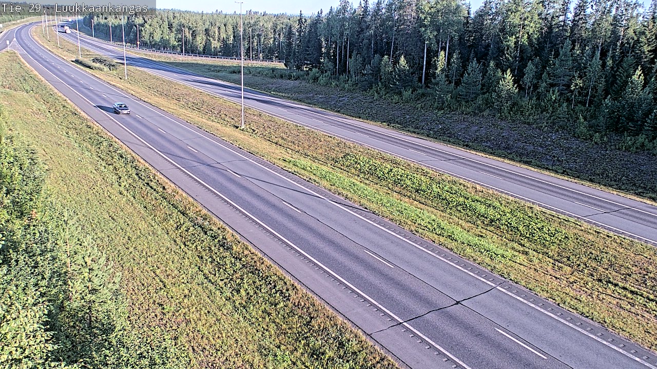 Weather Camera Image Road 29 Tornio Luukkaankangas, Tornio, Lappi