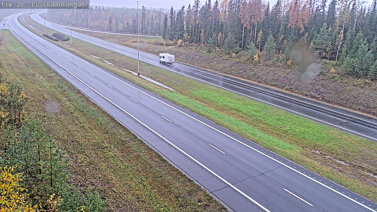 Weather Camera Image Road 29 Tornio Luukkaankangas, Tornio, Lappi