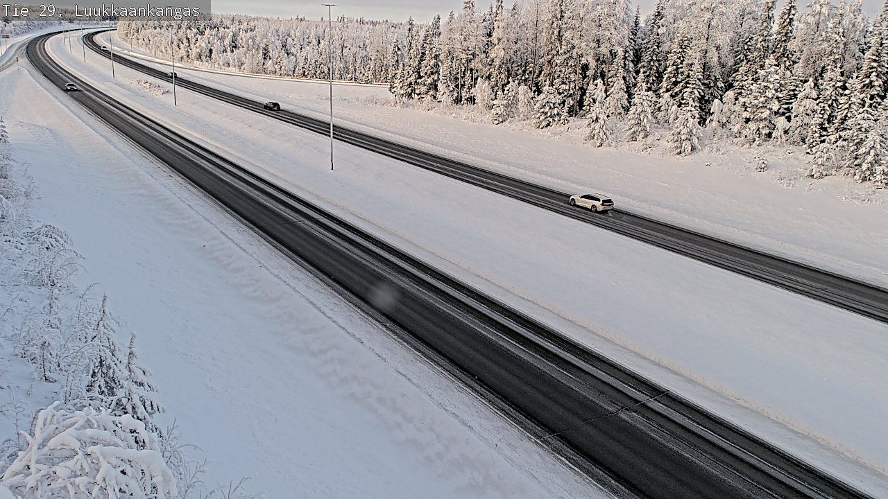 Weather Camera Image Road 29 Tornio Luukkaankangas, Tornio, Lappi
