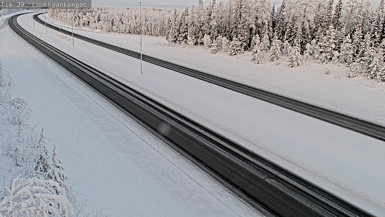Weather Camera Image Road 29 Tornio Luukkaankangas, Tornio, Lappi