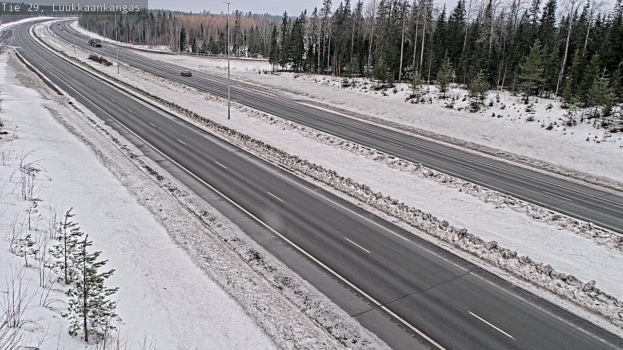 Weather Camera Image Road 29 Tornio Luukkaankangas, Tornio, Lappi