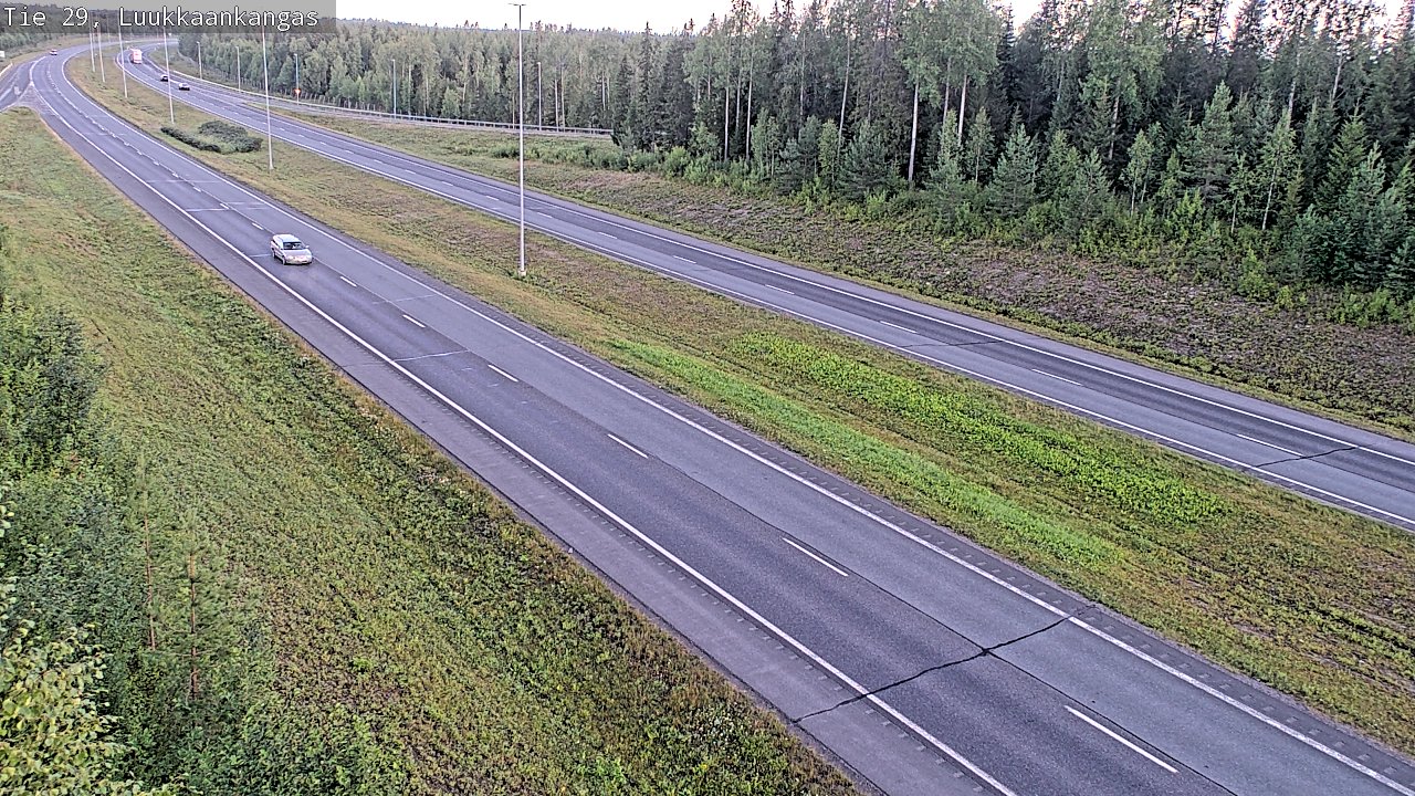 Weather Camera Image Road 29 Tornio Luukkaankangas, Tornio, Lappi