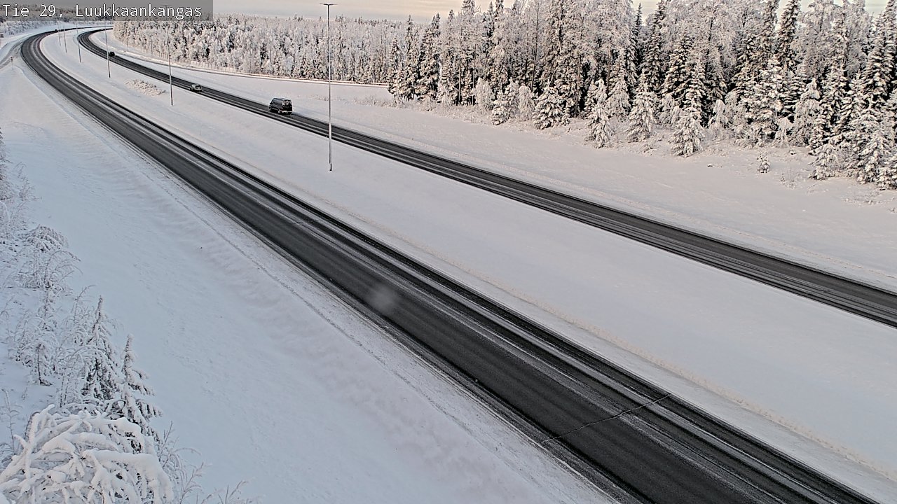 Weather Camera Image Road 29 Tornio Luukkaankangas, Tornio, Lappi