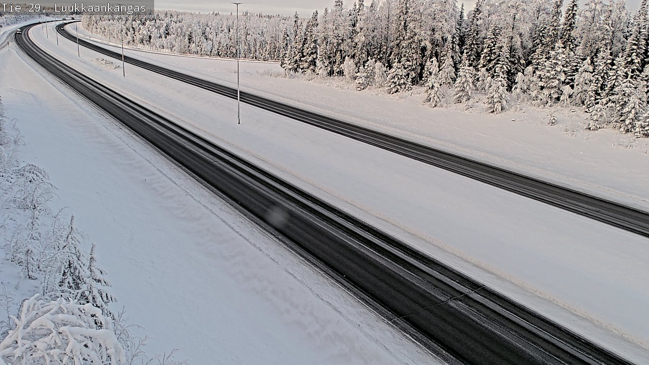 Weather Camera Image Road 29 Tornio Luukkaankangas, Tornio, Lappi
