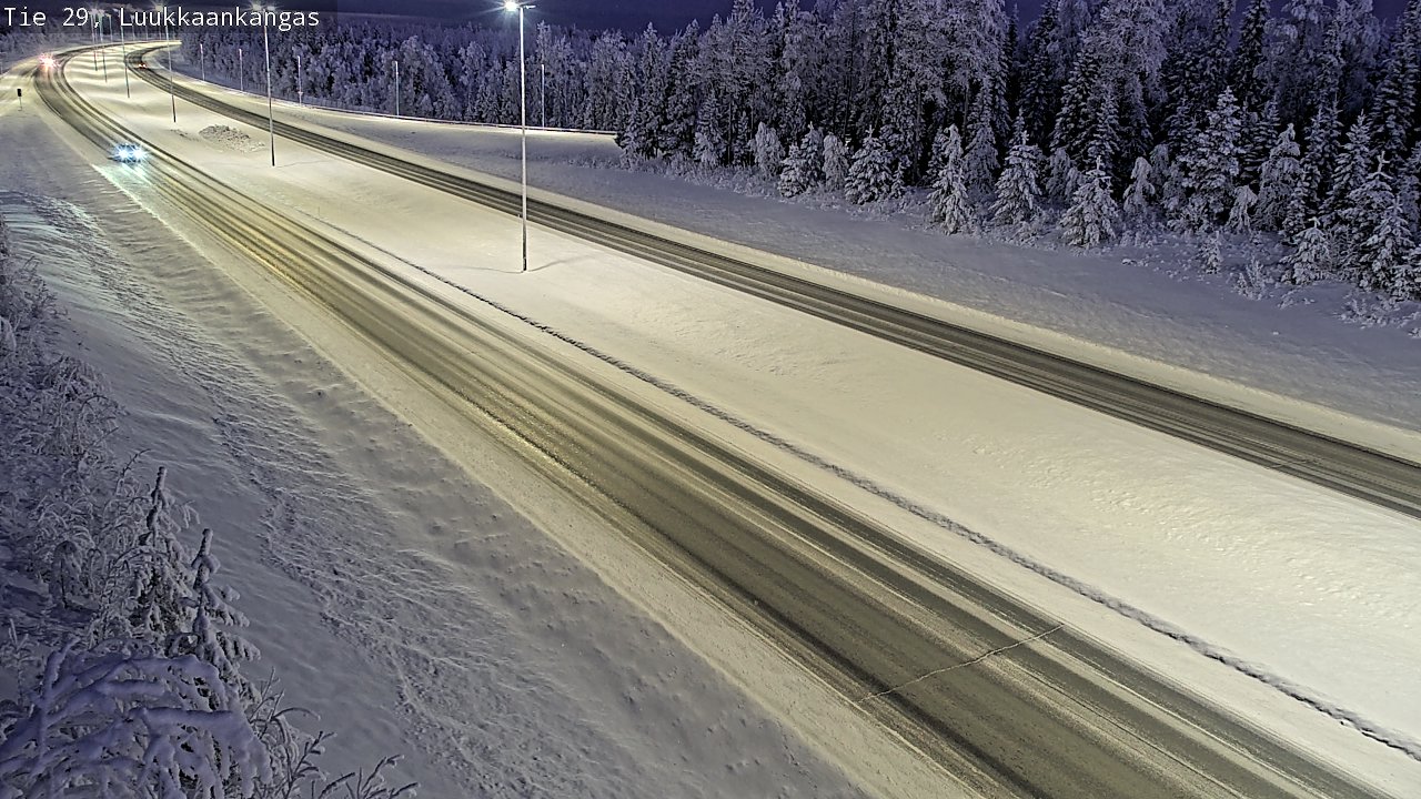 Kelikamerat Kuva Tie 29 Tornio Luukkaankangas, Tornio, Lappi