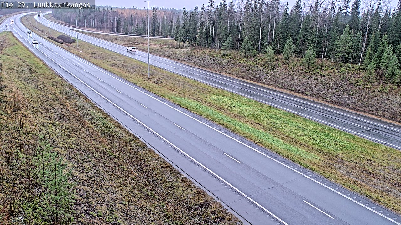 Weather Camera Image Väg 29 Torneå Luukkaankangas, Tornio, Lappi