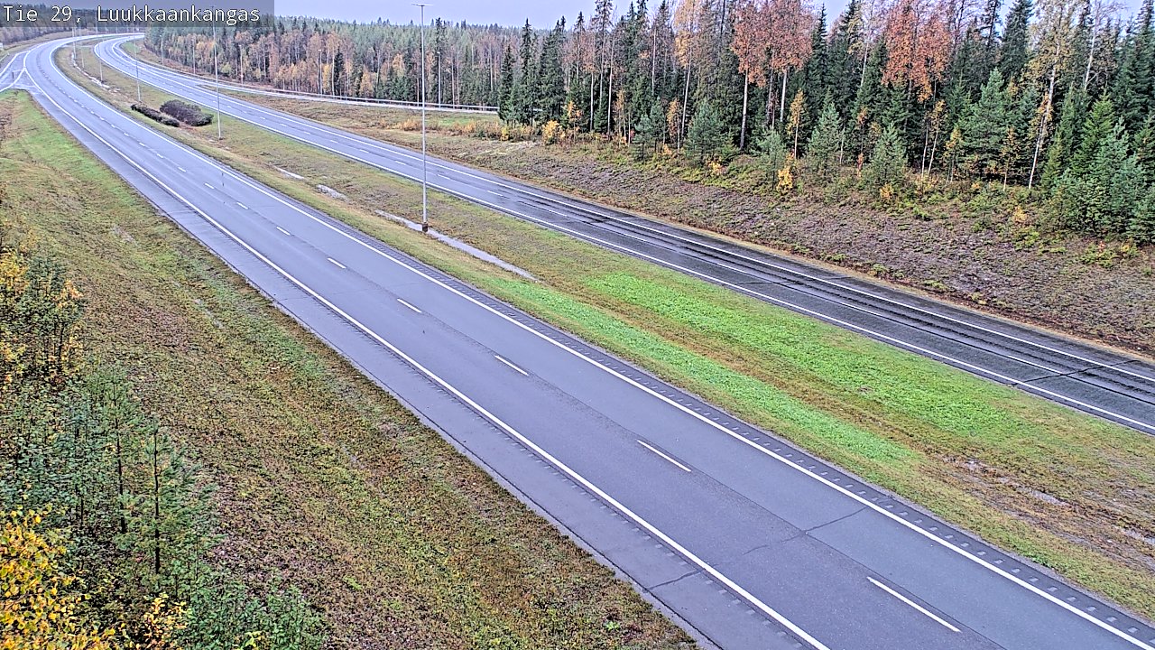 Weather Camera Image Road 29 Tornio Luukkaankangas, Tornio, Lappi