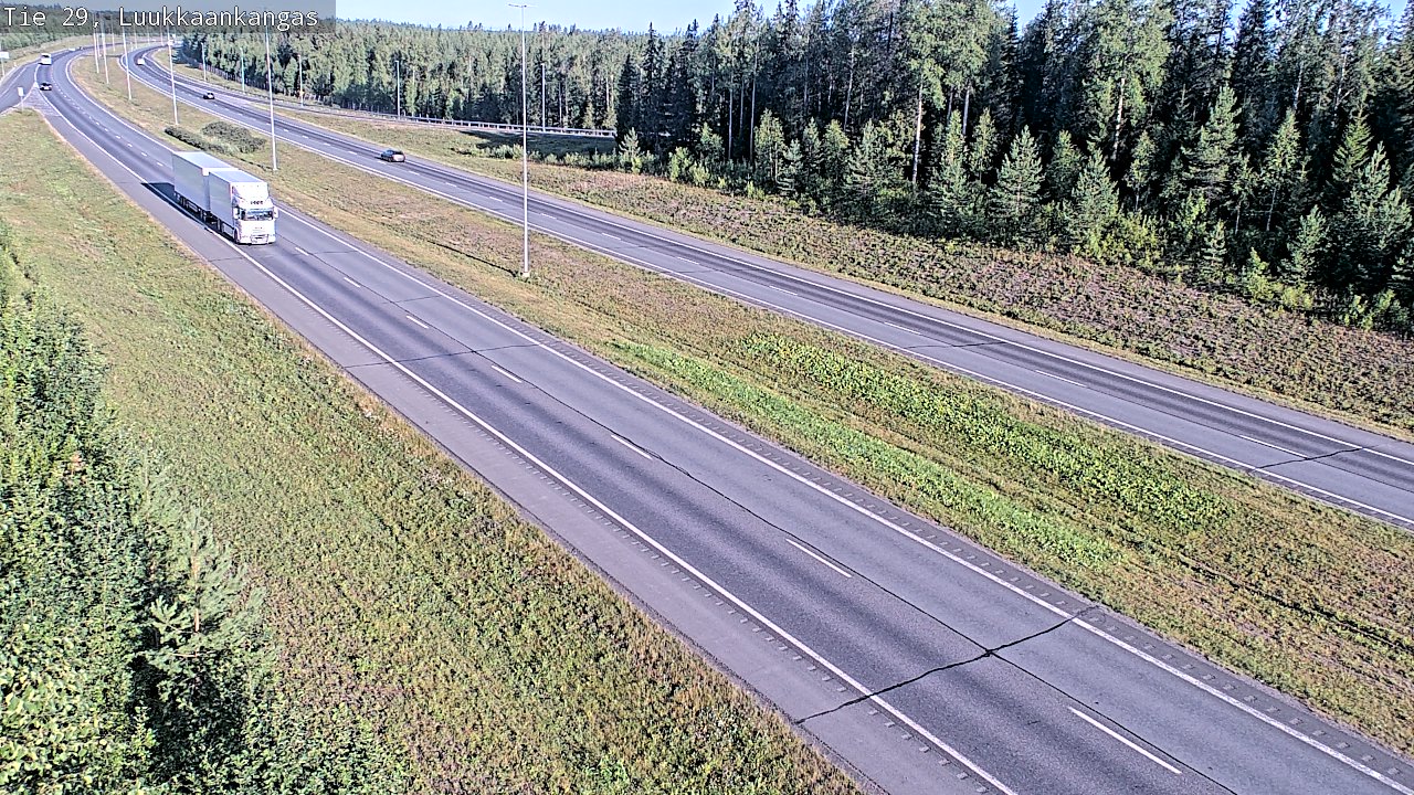 Weather Camera Image Road 29 Tornio Luukkaankangas, Tornio, Lappi