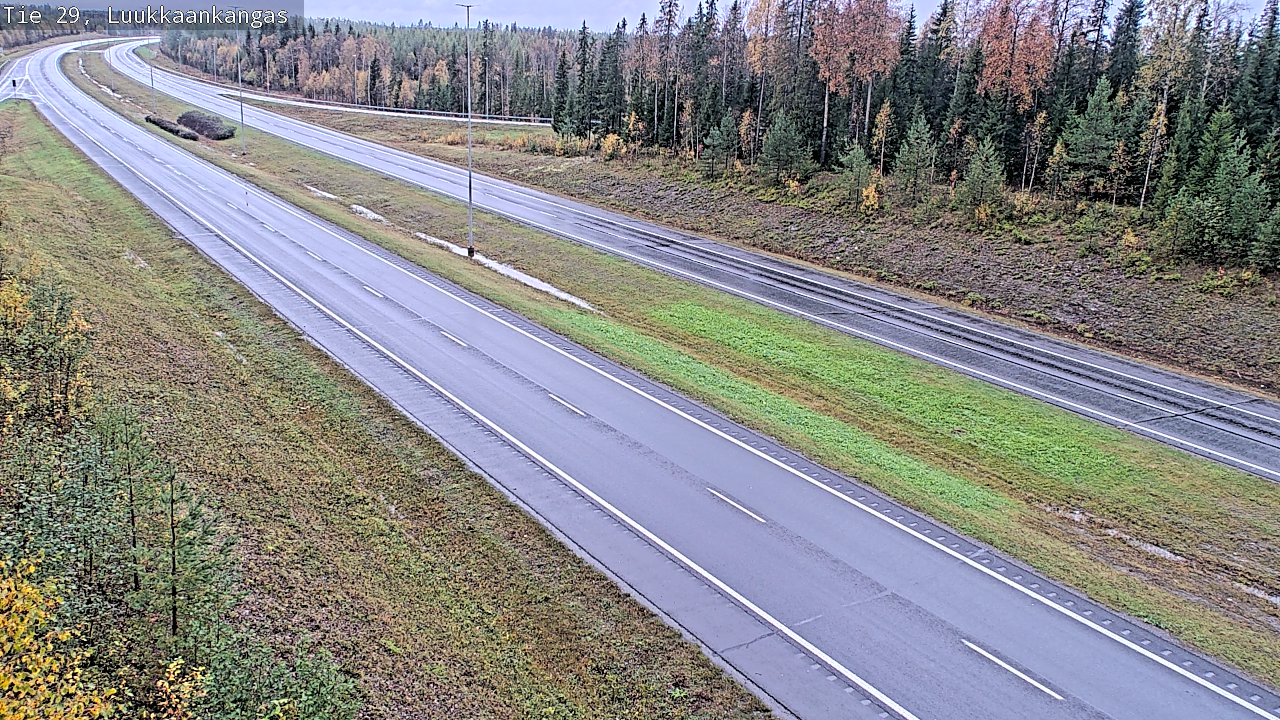 Weather Camera Image Road 29 Tornio Luukkaankangas, Tornio, Lappi