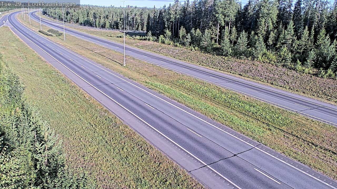 Weather Camera Image Road 29 Tornio Luukkaankangas, Tornio, Lappi