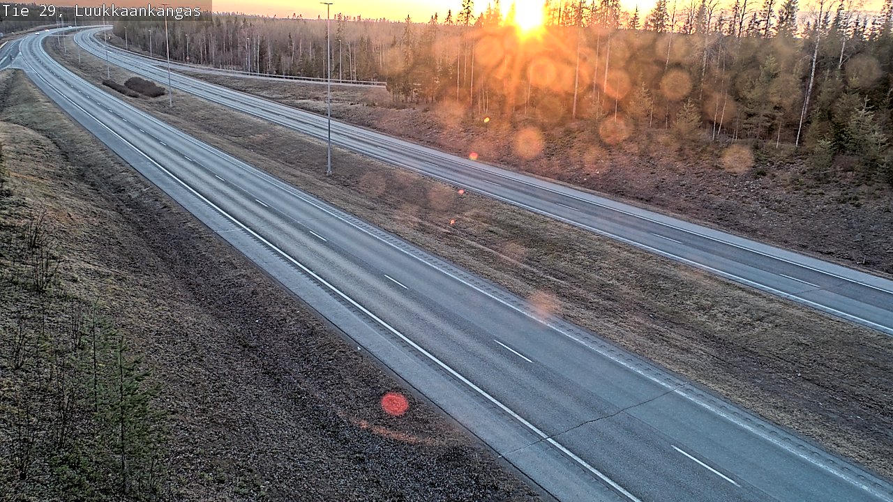 Kelikamerat Kuva Tie 29 Tornio Luukkaankangas, Tornio, Lappi